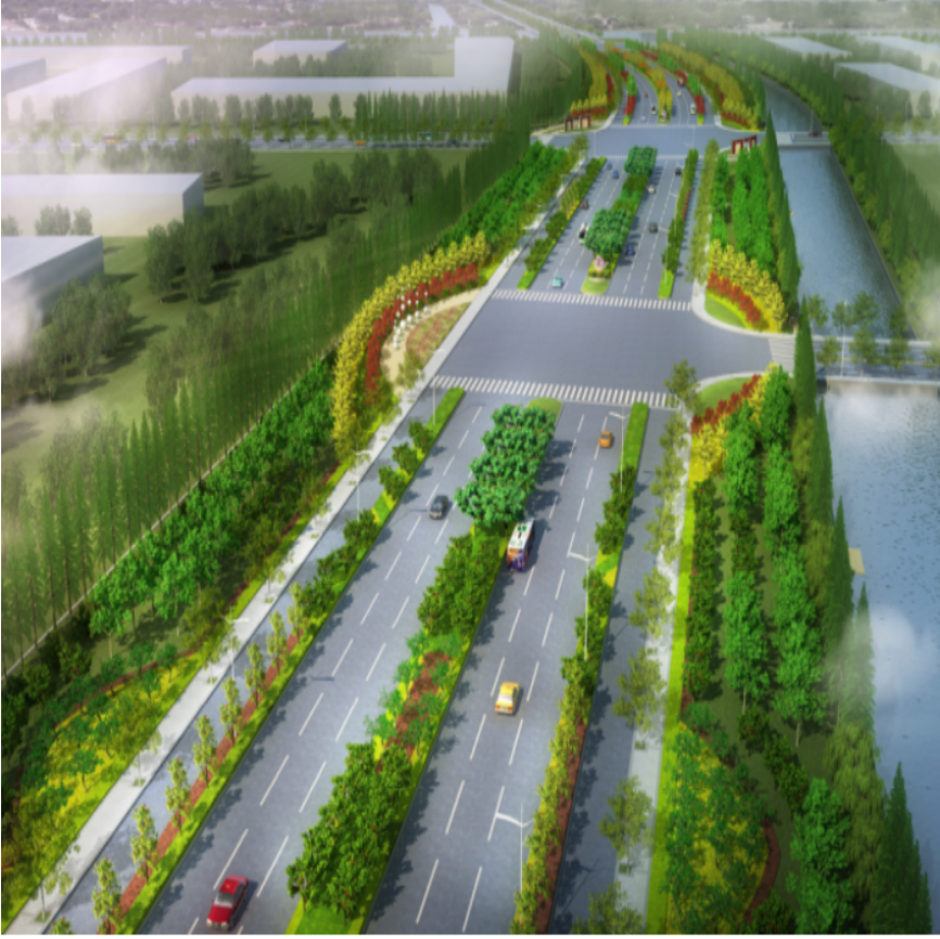 沙河?xùn)|路、西路新建工程