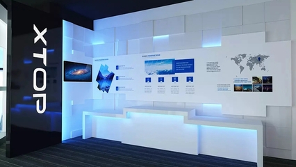 多媒體技術賦能企業產品展示墻 創新設計與應用前景